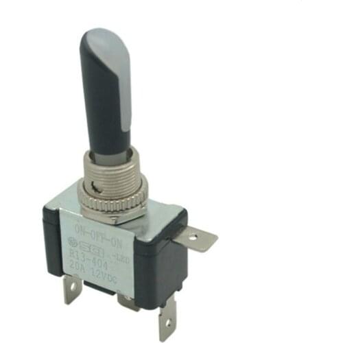 12V Mini 3 Position ON OFF ON Blue LED Toggle Switch For Car 20A