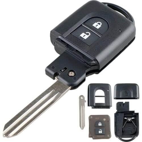 2 Buttons Smart Remote Car Key Shell Fit for Nissan Micra X-Trail / Qashqai Note / Duke / Juke Parthfinder