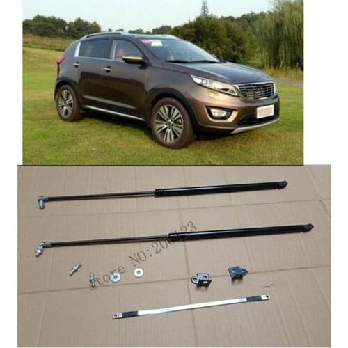 2pcs Engine cover Auto Boot Ascensor de apoyo Gas Struts Spring for Kia Sportage R 2014 2015 2016 2017