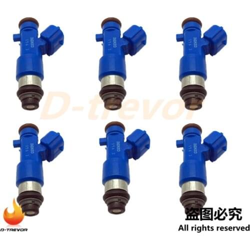 6Pcs 16600-JF00A 14002-AN001 Fuel Injectors nozzle for Nissan GT-R 3.8L V6 2009-2018