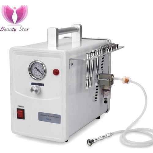 Beauty Star Diamond Microdermabrasion Peel Machine Dermabrasion Blackhead Removal Facial Peeling Exfoliation Skin Care Face SPA