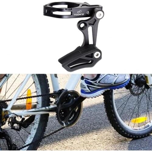 Bike Chain Deflector Firm Sturdy Anti-rust High-strength Chainring Guard Cycling Single Chain Guide Deflector Watcher Protector