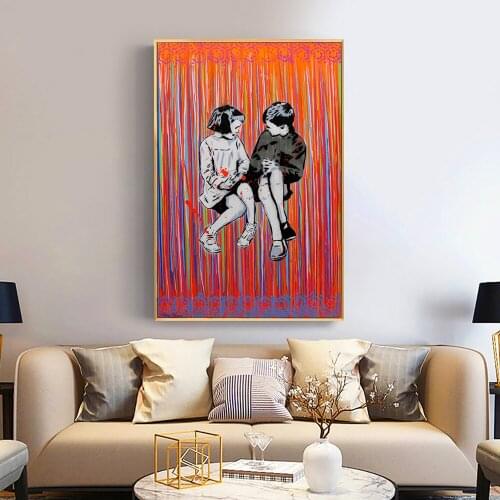 HD Printed Childhood Girls Boys Canvas Painting Art Home Decor Poster And Print Wall Pictures For Living Room Decorative Picture