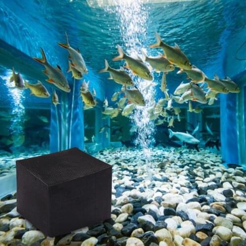 Activated Carbon Filter Cube Aquarium New Filtrat Rapid Water Purification Contains Activated Carbon Adsorption Impurities