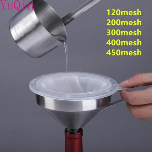 Funnel juice enzyme filter screen 120 200 300 400 450 mesh liquor wine filter scale filter disc ultra fine filter screen