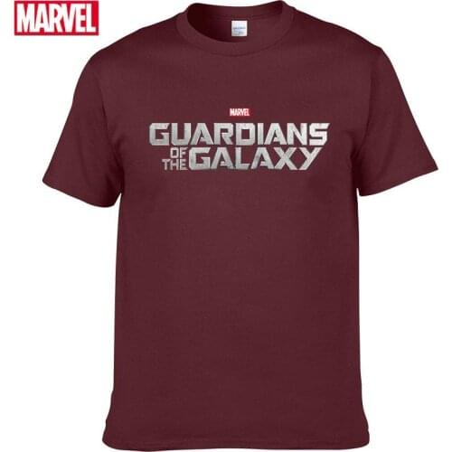 Marvel The Avengers Guardians of the Galaxy Short sleeve tee Mens shirts Summer T-shirt cotton graphic t shirts 2021 Tops #50