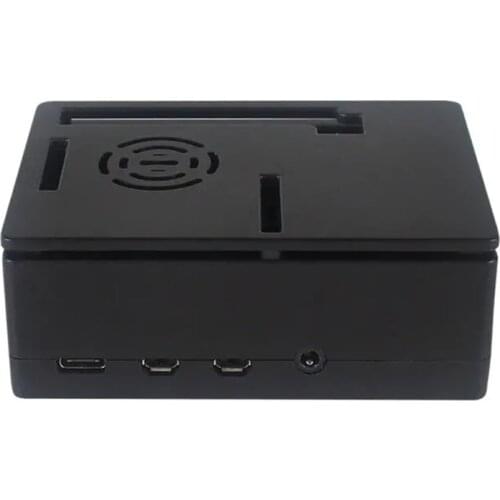 H55F 3.5 Inch Touch Screen 480*320 LCD Display ABS Case Protective Cover Shell for Raspberry Pi 4 Model B