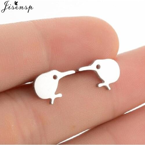 Lovely Hummingbird Birds Earrings Cute Animal Ear Studs for Women Kids Small Ostrich Dove Swallow Earings Jewelry Accessories