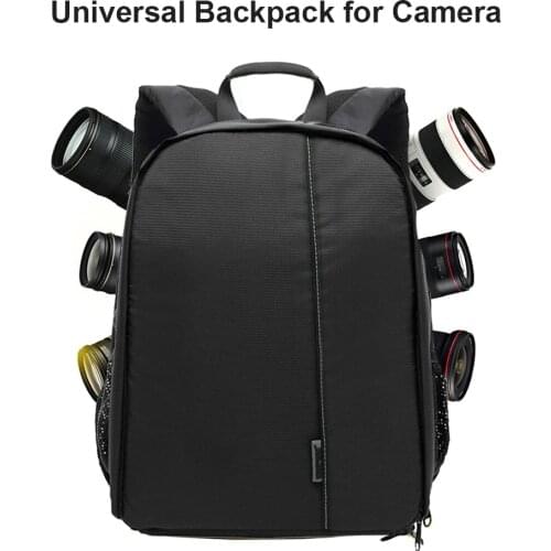 2021 New Video Digital DSLR Bag Multi-functional Camera Backpack Waterproof Outdoor Camera Photo Bag Case for Nikon/for Canon