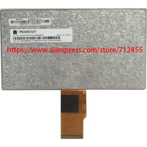 New 6.8 inch TFT LCD Screen TM068RDS01/TM068RDS02 WVGA 800(RGB)*480 Car Display Panel