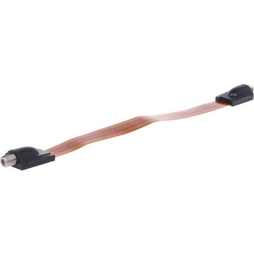 Flat Fcoaxlal Cabl E Female F Commector Pass Home/ Car WINDOW DOOR Satelllte Antenna TV G6DC