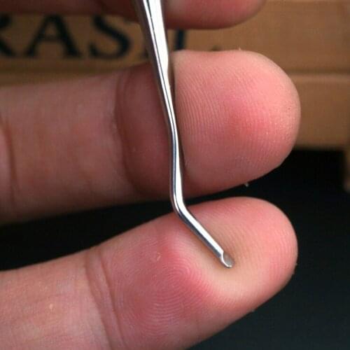 Professional Ingrown Toe Nail Correction Lifter File Clean Installation Tool Pedicure Foot Nail Care Hook Double Ended Sided