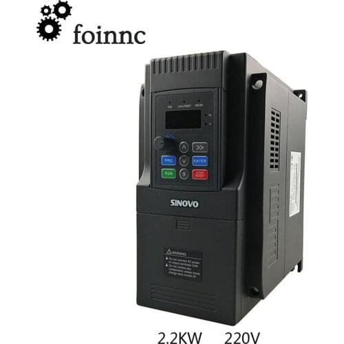 VFD engraving machine spindle inverter 220V2.2KW single input and three output CW80-2S-2.2GC spindle controller VFD inverter