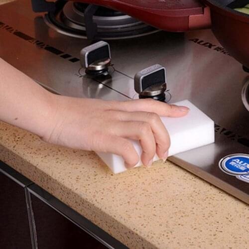 10pcs Magic Sponge Eraser Melamine Sponge Kitchen Clean Accessory/Bathroom/Office Dish Cleaning Nano Wholesale 10X6X2CM