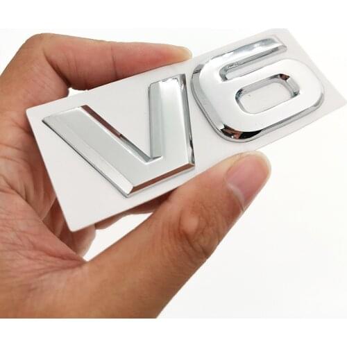 3D Car Logo Sticker Emblem Auto Badge Decal For V6 Mercedes BMW Audi Ford Fiesta Mustang Ranger Nissan Toyota Honda Styling