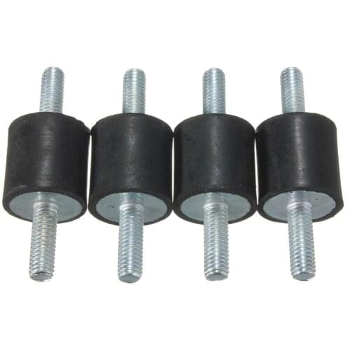 4 x RUBBER MOUNTS M8 Generator Anti Vibration Mount Bobbin Isolator M8