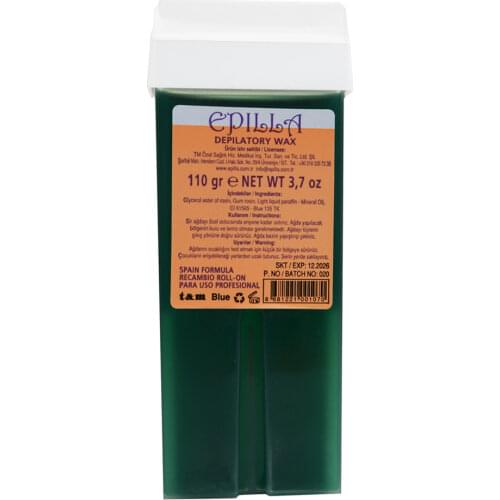 Roll On Wax Cartridge Hot Warmer Blue Roll-on Depilatory Cartridge Wax 110 G 5 Pieces Hair Removal For women And for Men