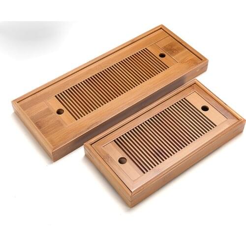 Bamboo tea trays tea board accessories kung fu tea tray table