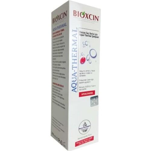 Bioxcin Aqua-Thermal Shampoo for Sensitive Scalp and Hair 300 Ml Herbal Treatment Moisturizing Nourishing Softness Strength Hair