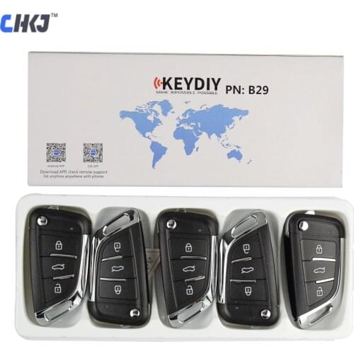 CHKJ 5PCS/LOT Original KEYDIY KD B29 For KD900/KD-X2 Key Programmer KD MINI B Series Remote Control Free Shipping