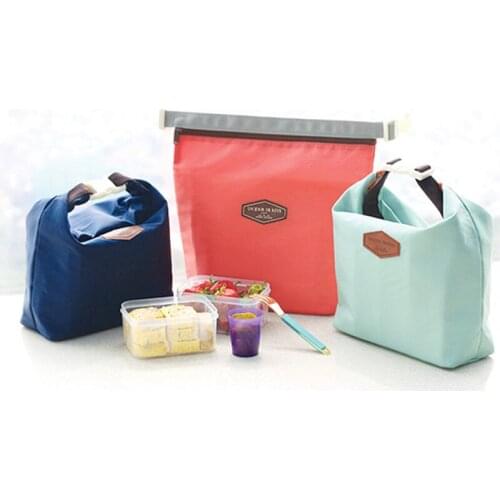 Hot Sale Lunch Bags Handbag Tote Portable Insulated Pouch Cooler Waterproof Food Storage Bag Student School Food Storage Bags