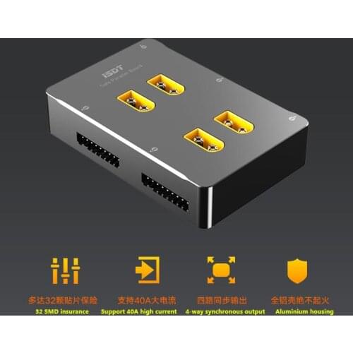 ISDT SC-608 SC-620 lipo battery charger Safe parallel board XT60 charging plate PC-4860 Hot selling