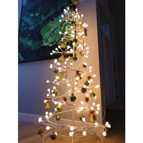 Christmas decoration bedroom home atmosphere lighting room decoration creative scene luminous tree decoration night light