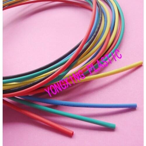 1M/lot 1/16inch(1.5mm) thermal heat shrink tubing shrink ration 2:1 for wire cable insulation sleeve