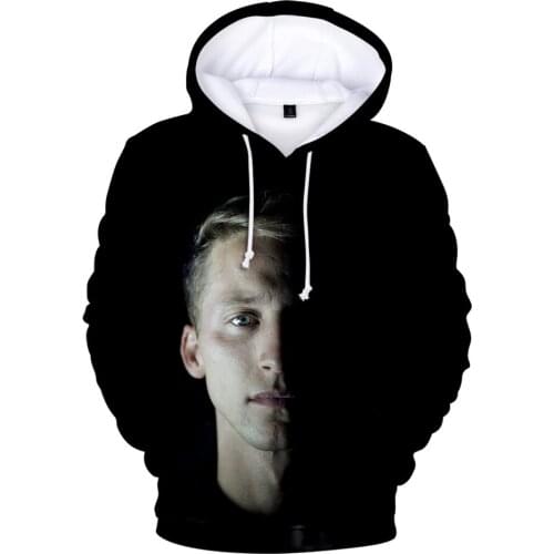 Black 3D NF Hoodies Men Women pullovers Hooded Hot streetwear Hip Hop Print NF 3D Hoodies Men Oversized Hip Hop Sweatshirts Tops