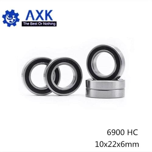 6900 Hybrid Ceramic Bearing 10x22x6 mm ABEC-1 ( 1 PC ) Bicycle Bottom Brackets & Spares 6900RS Si3N4 Ball Bearings
