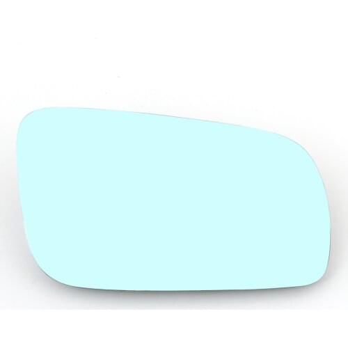 Artudatech New Set of 2 Blue Heated Mirror Glasses Side For VW Jetta Golf Cabrioa Auto Parts