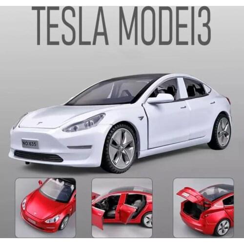 Cars Free Shipping Kid Toys For Children Gifts Boy ToyTesla MODEL 3 Alloy Car Model Diecasts Toy Vehicles Toy Christmas present