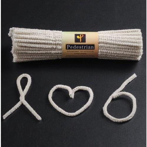 50 Pcs 15cm Cotton Smoking Pipe Cleaners Smoke Tobacco Pipe Cleaning Tool Holder Cigarette Accessories