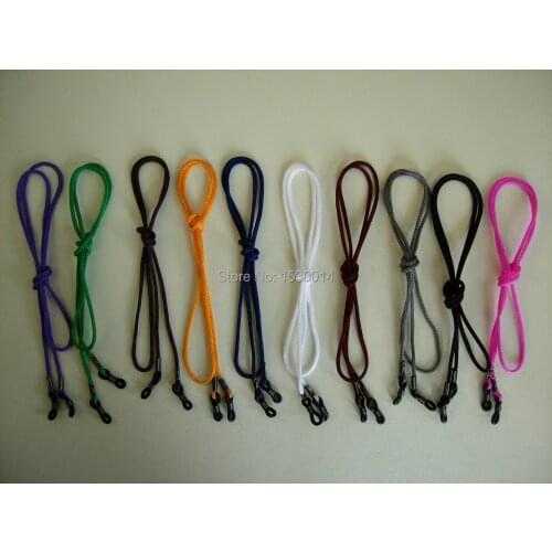 Cheap classic nylon eyeglass cord lanyard string eyeglass Rope eyeglass retainer holder cordons laces