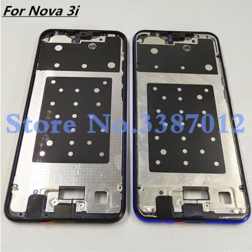 For Huawei P Smart Plus INE-LX1/INE-L21/Nova 3i INE-LX2 Middle Frame Plate Board Mid Faceplate Bezel Replacement Repair Parts