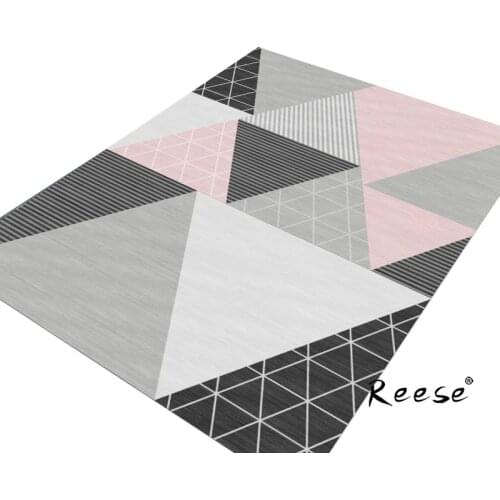 Home Bedroom Decor Summer Carpets Floral Prints Modern Living Room Decoration Bed Bedside Blanket Area Rug Floor Protection Mat