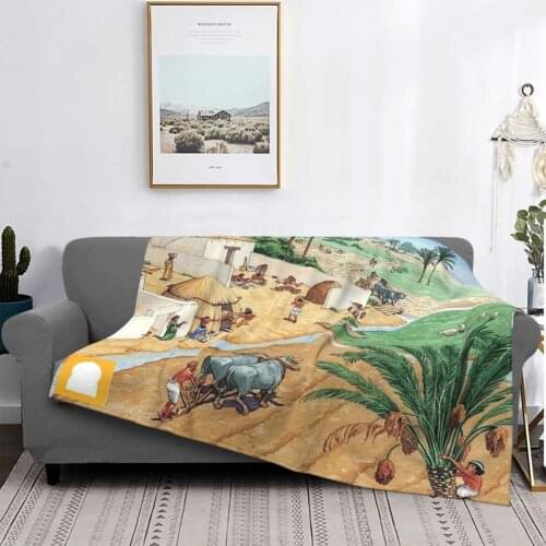 Ancient Egyptian Civilization Blanket Flannel Autumn/Winter African Daily Soft Throw Blankets for Bedding Office Bedspreads