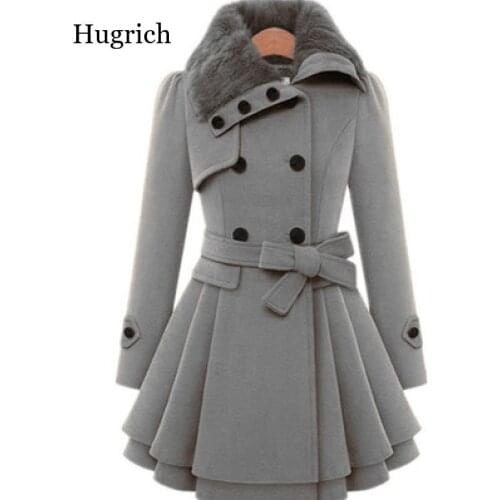 Женские кашемировые пальто Hugrich China At AliExpress