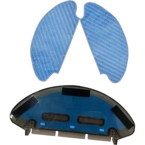 Robot Water Tank Mop Cloth Rags for Tefal Explorer Serie 20 40 RG6825 RG6871 RG6875 isweep x3 Robotic Vacuum Cleaner Spare Parts