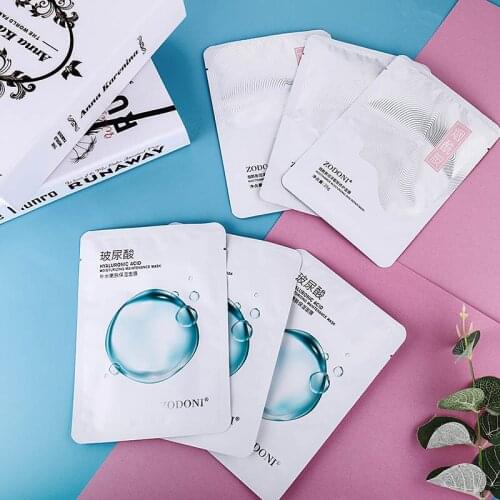 Hyaluronic Acid Moisturizing Mask Hydration Mask Tight Pores Moisturizing Oil-control Anti-Aging Depth Replenishment Skin Care