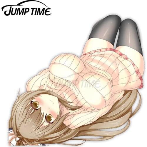 Jump Time Amagi Brilliant Park Sento Isuzu 60 12.6 Anime Sexy Girl Vinyl Decal Window Car stickers