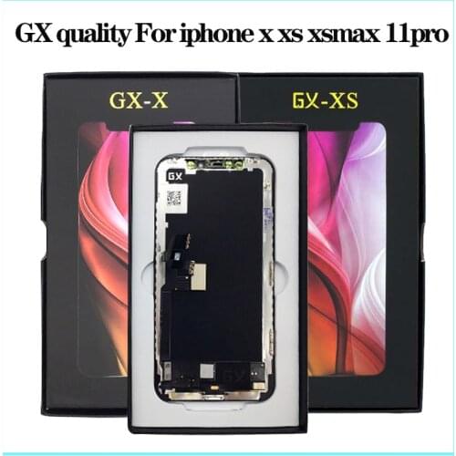 For iPhone X XS Max XR LCD Display OLED With 3D Touch Digitizer Assembly No Dead Pixel LCD Screen Replacement Display Screen
