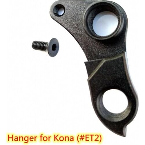 2pcs Bicycle MECH dropout For Kona #ET2 Roadhouse Libre Major Jake Rove NRB Sutra Swift Gear derailleur hanger carbon frame bike
