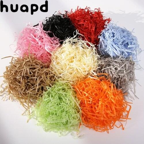 20g/bag DIY Paper Raffia Shredded Paper Decoration Confetti Gift Box Filling Material Wedding Marriage Decor Accessories