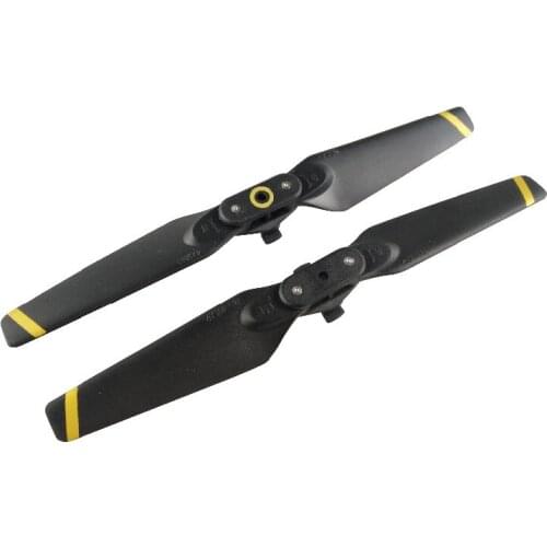 Black with golden 2 pcs/pair RC helicopter propeller for DJI Spark
