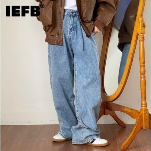 IEFB Ripped Jeans For Men