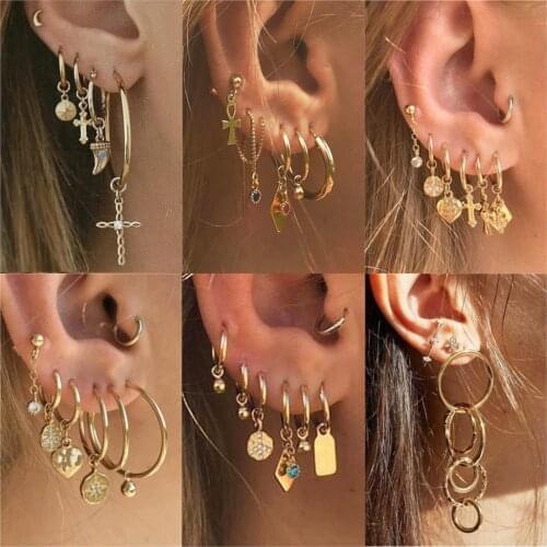 Jewdy Women's Gold Earrings