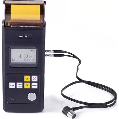 Leeb342 Ultrasonic thickness gauge ultrasonic thickness meter for steel cast iron aluminum copper plastic ceramic glass
