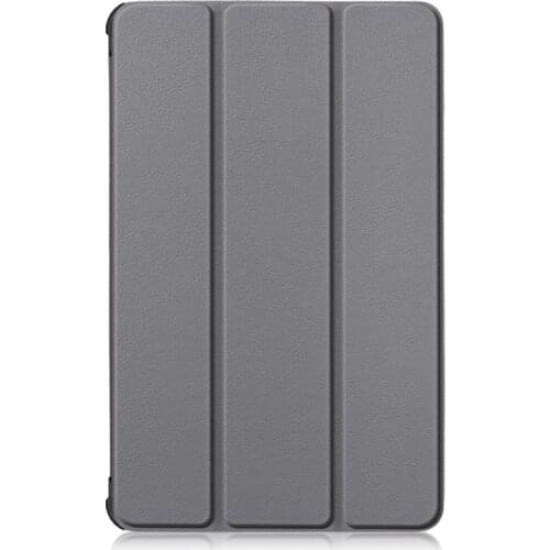 Suitable for Samsung Tab S6 Lite 10.4-Inch P610/P615 Flat Leather Case Tri-Fold Protective Sleeve