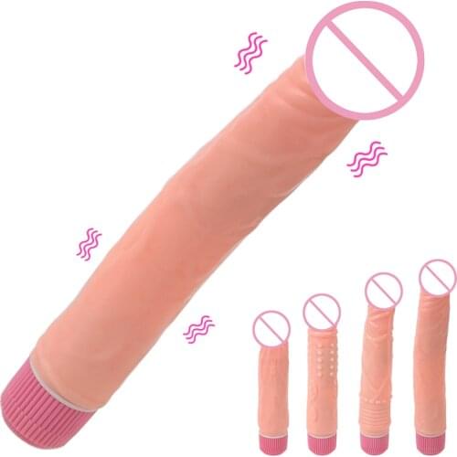 Realistic Dildo Vibrator Masturbation Sex Toys for Women Sex Products Penis Vibarting Stimulator G spot Clitoris Stimulate